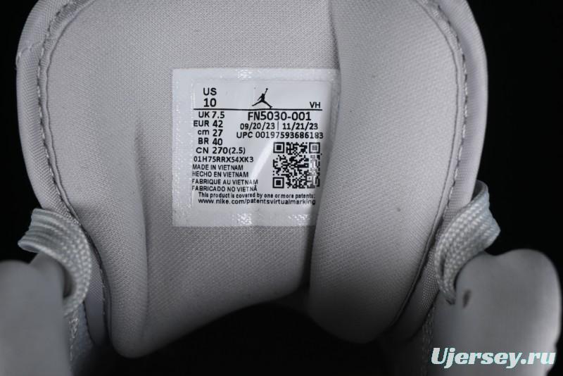 Nike Air Jordan 1 Low "Metallic Silver" Casual Sneakers with Metallic Finish - FN5030-001