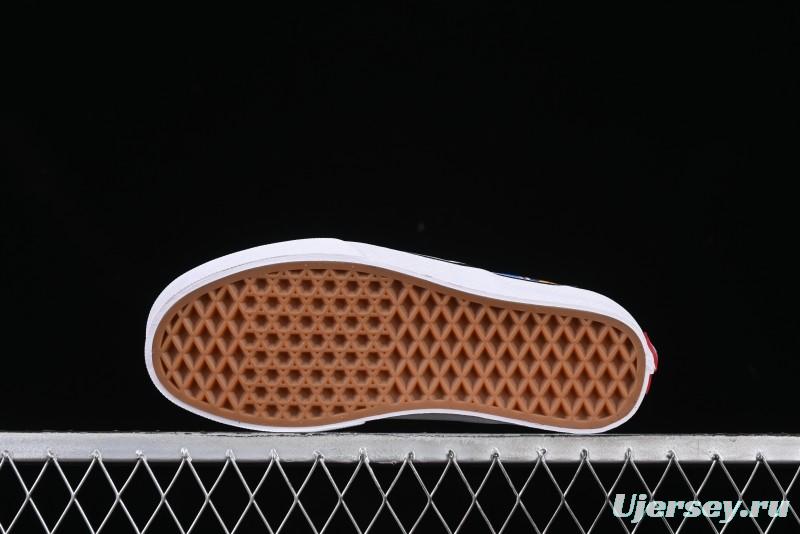 Vans Slip-on Pro Simpson Family All Over Print Low Top Skate Shoes - VN0A3WMD1TJ