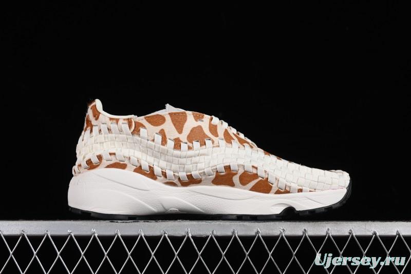 Nike Air Footscape Woven Asymmetrical Weave Slip-Resistant Low-Top Lifestyle Casual Shoes - FB1959-100