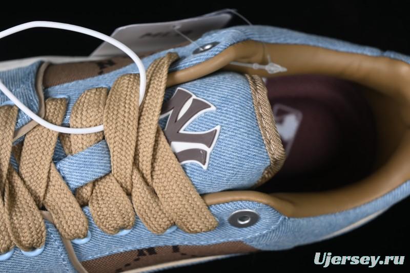 New York Yankees MLB Chunky Liner Dia Monogram Thick Sole Casual Running Shoes - 3ASXCLJ4N50BLS