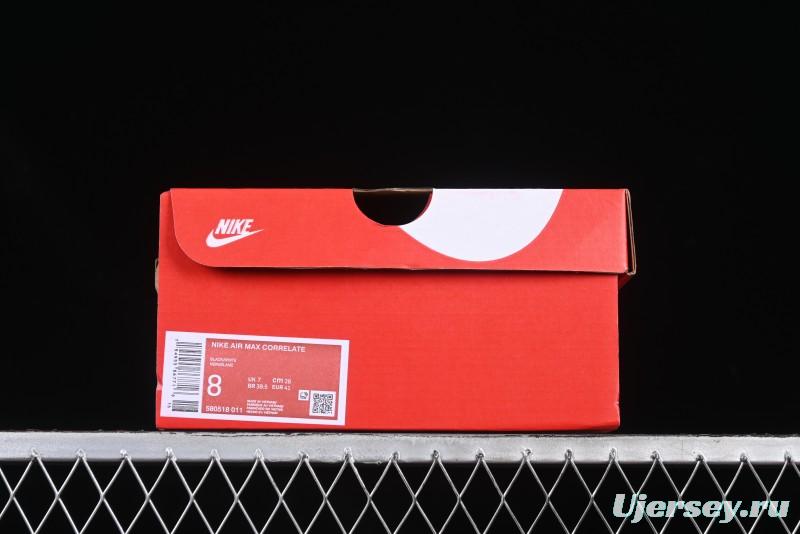 Nike Air Max Correlate Retro Running Shoes with Air Cushion - 580518-011