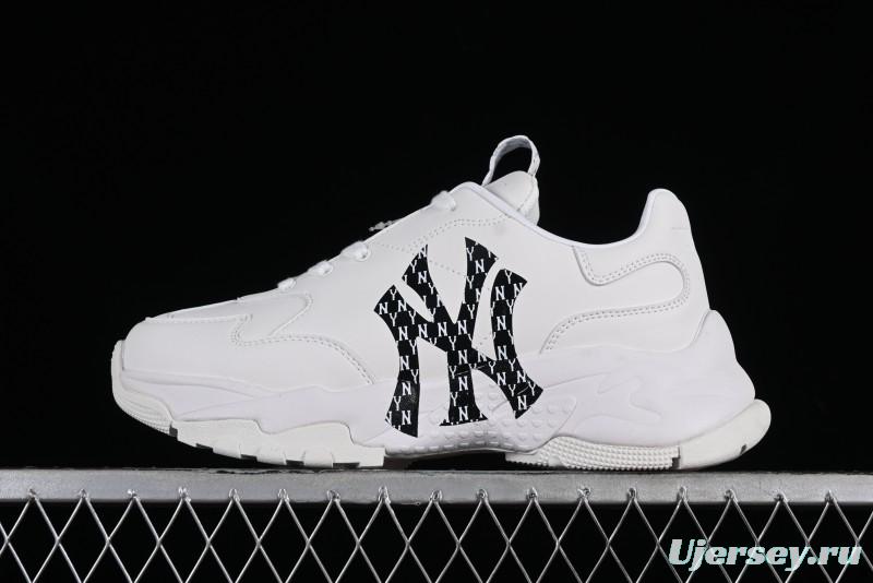 MLB Bigball Chunky Mono New York Yankees Thick Sole Casual Sneakers - 32SHCM01150W