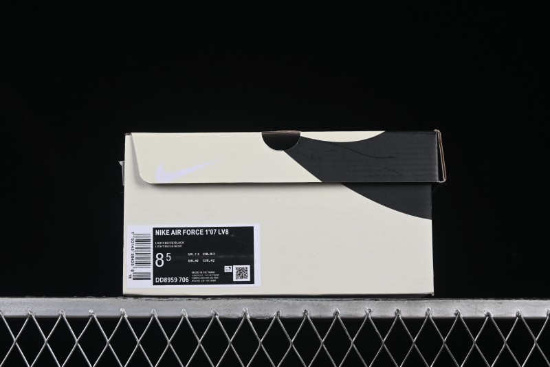 Nike Air Force 1 '07 Low Ted x Portland Triple Collaboration Reflective Black Casual Sneakers - DD8959-706