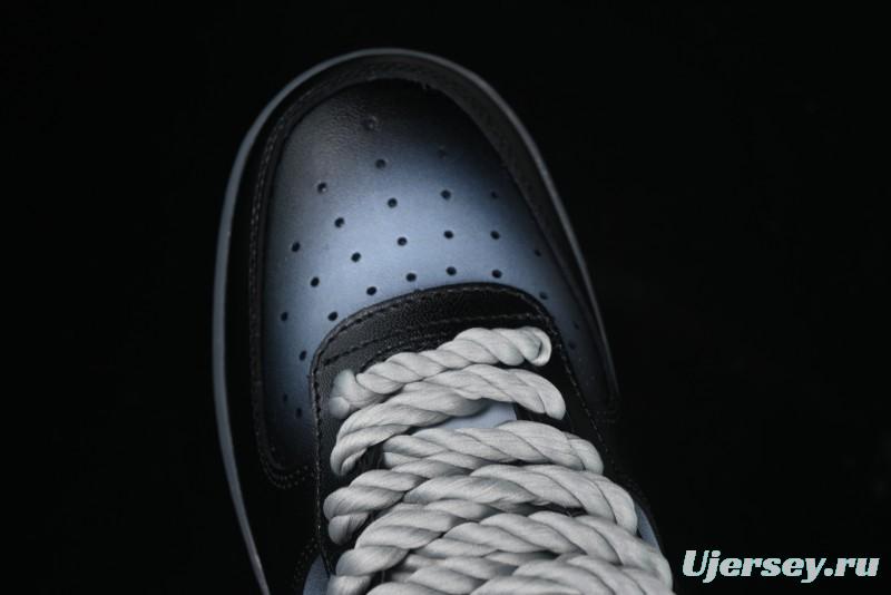 Nike Air Force 1 '07 Low Night Storm Custom Casual Sneakers for Autumn Winter - YD2425-101