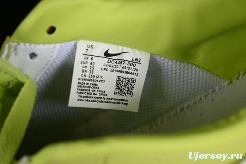 Nike CPFM x Nike Air Force 1 '07 Low Casual Sneakers in Lemon Green with SUNSHINE Design - DC4457-300