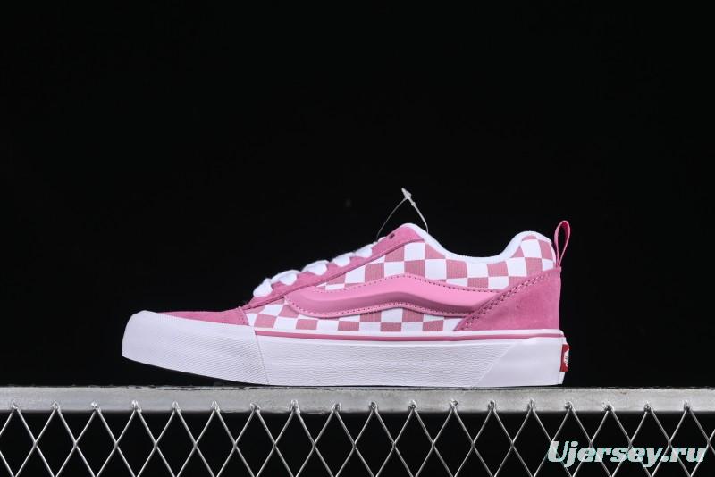 Vans Knu Skool Low-Top Retro Chunky Sneakers with Original Big Logo - VN000CRPBAK