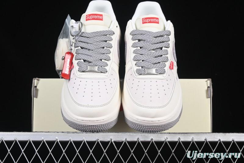 Nike Air Force 1 '07 Low Supreme Casual Sneakers with Full-Length Air Cushion - BB7518-020