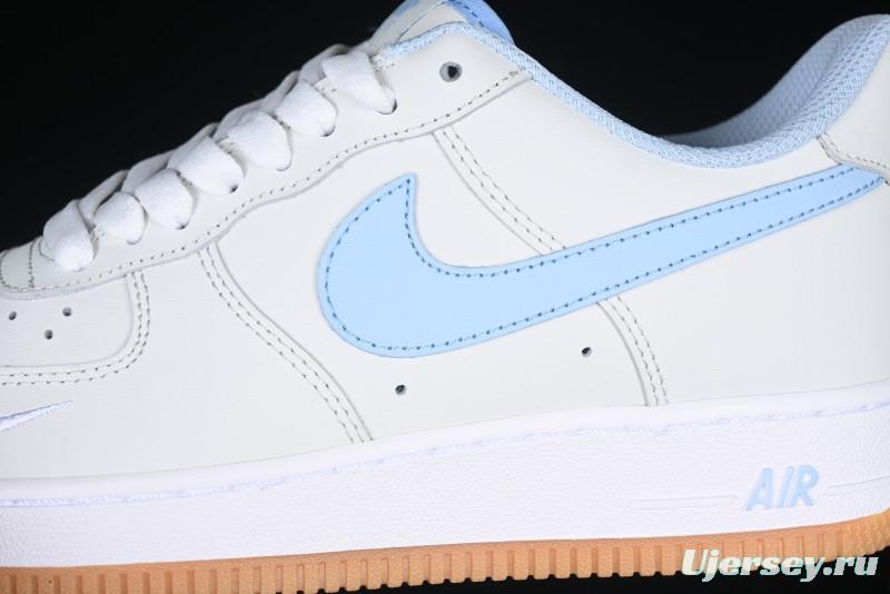 Nike Air Force 1 '07 Low Light Blue Casual Sneakers - 315122-102