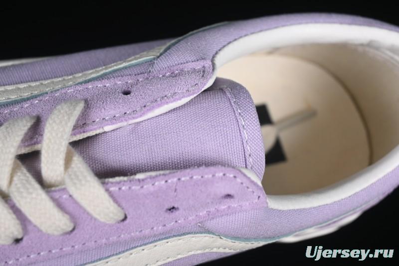 Vans Old Skool Reissue 136 Purple Checkerboard Retro Canvas Shoes - VN000MT6E3N