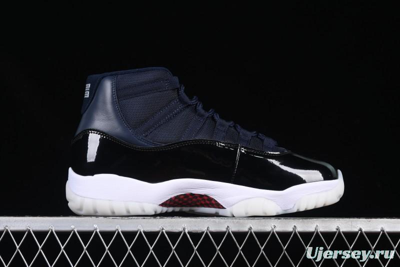 Nike Air Jordan 11 Retro High Navy Blue Basketball Shoes - CT8012-406