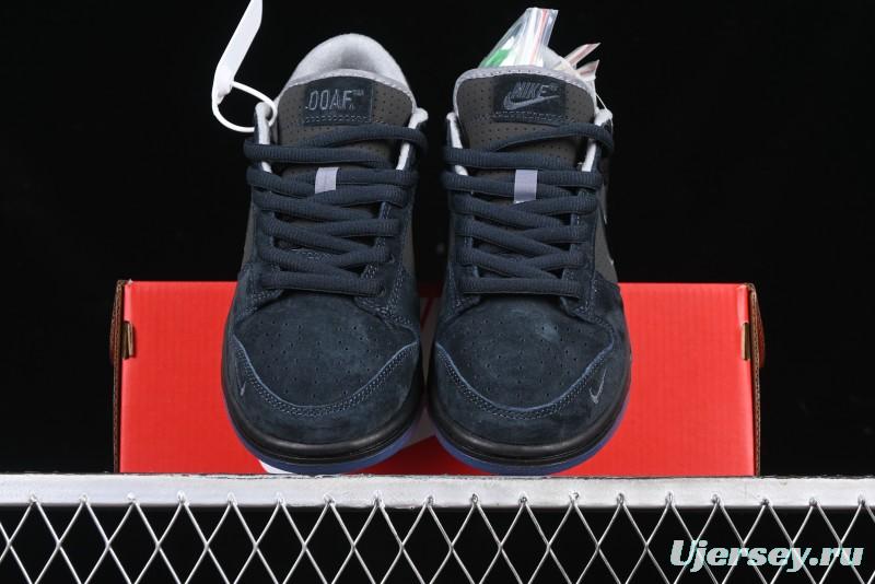 Nike Division Street Dunk Low "Oregon Black" Hidden Colorway Low-Top Casual Sneakers - HV1470-001