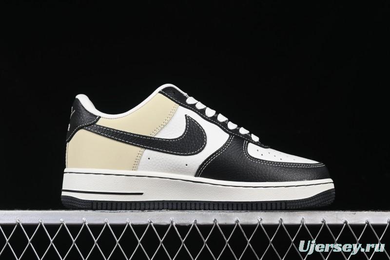 Nike Air Force 1 '07 Low The North Face Collaboration - Black Leather Low-Top Casual Sneakers - CH6336-513