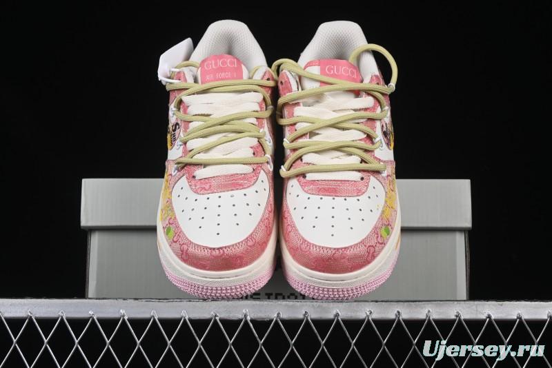 Nike Air Force 1 '07 Low Bugs Bunny Custom Casual Sneakers - BD7700-666