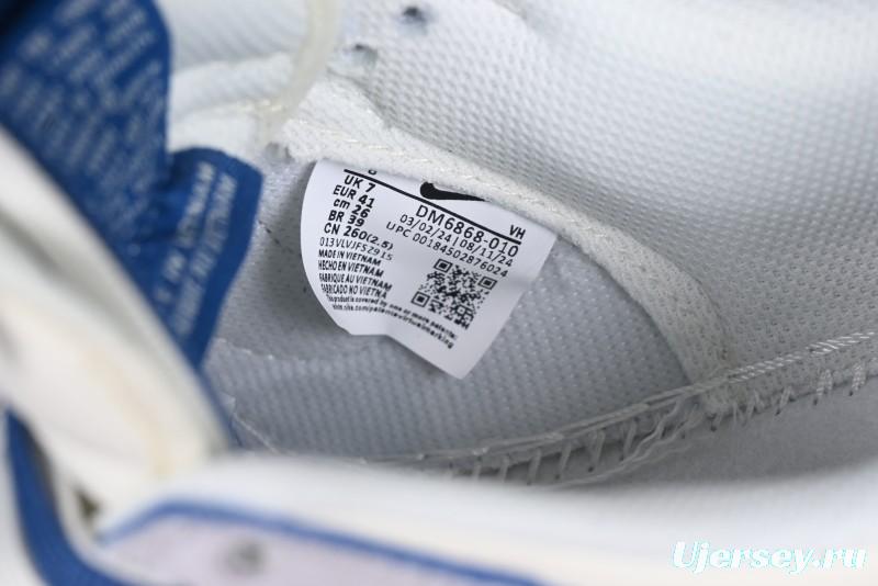 Nike SB Dunk Low Stussy Year of the Snake Collaboration Light Blue Silver Swoosh Anniversary Custom Low-Top Casual Sneakers - DM6868-010