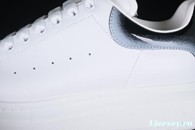 Alexander McQueen Oversized Sneakers with Gradient Black Detailing - D.E5