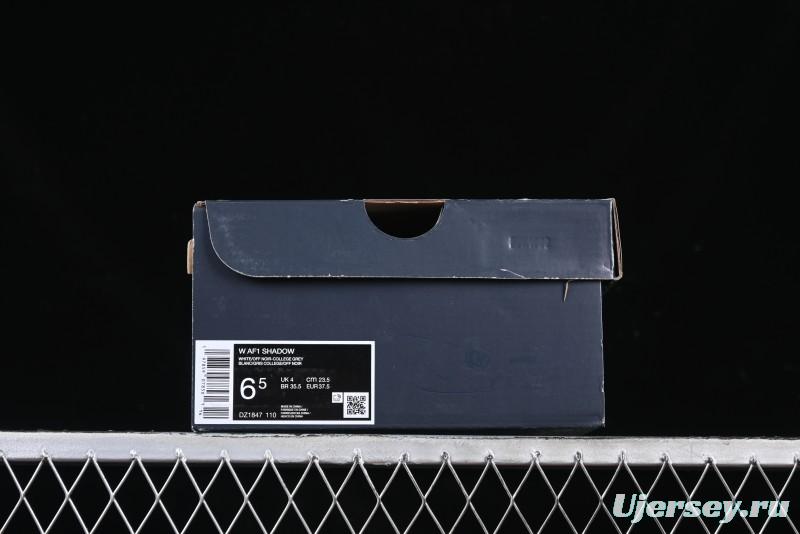 Nike Air Force 1 Shadow Low-Top Sneakers with Lightweight EVA Midsole and Anti-Slip RB Rubber Outsole - DZ1847-110