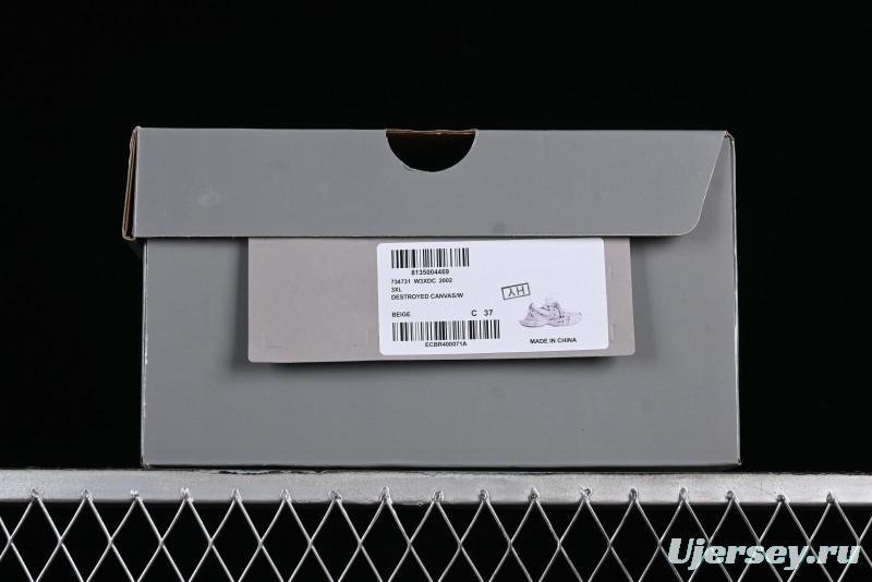 Balenciaga Phantom Sneaker 10th Generation Trend Running Shoes with Transparent Heel Strap - W3XDC2002