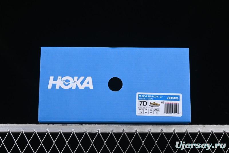 HOKA ONE ONE Skyline-Float X Dynamic Series Comfortable Cushioned Anti-Slip Low-Top Running Shoes - 1153350 GLDO