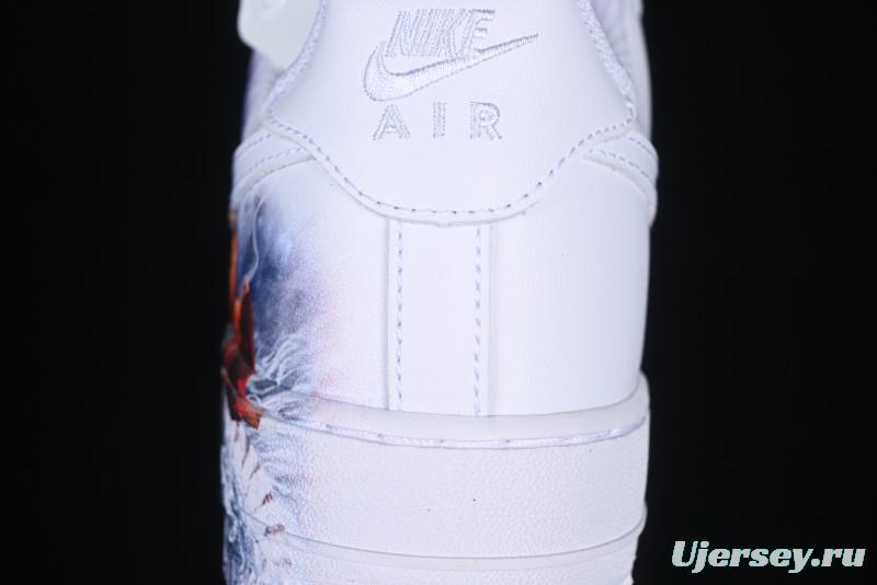 Nike Air Force 1 '07 Low Casual Sneakers with All-sole Air Cushion - DD8959-100