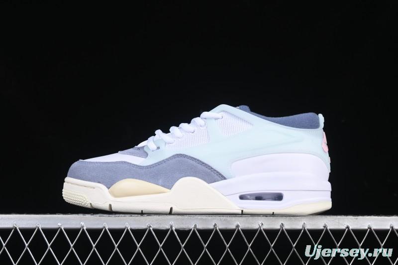 Nike Air Jordan 4 Remastered Retro Sneakers in Sky Blue - FQ7939-101
