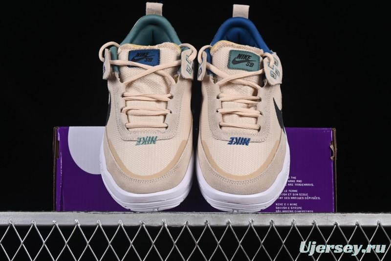 Nike SB Day One Low Top Casual Skate Shoes with Air Zoom Cushion - FN4210-100