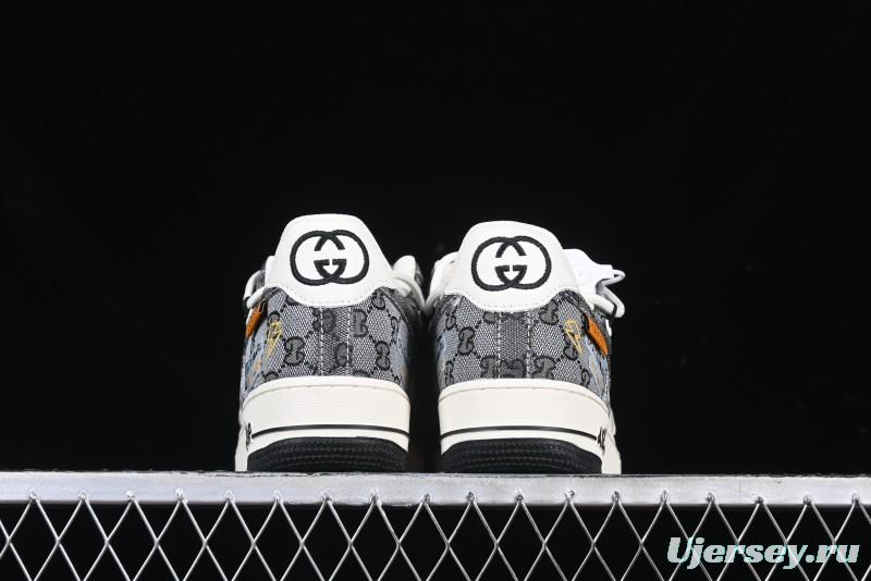 Nike Air Force 1 '07 Low Hip Hop Gucci Style Casual Sneakers - BD0077-555