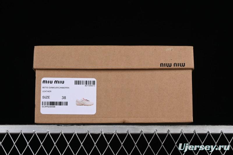 MiuMiu x New Balance 530 Low-Top Classic Retro Casual Running Sneakers in Pink - 530