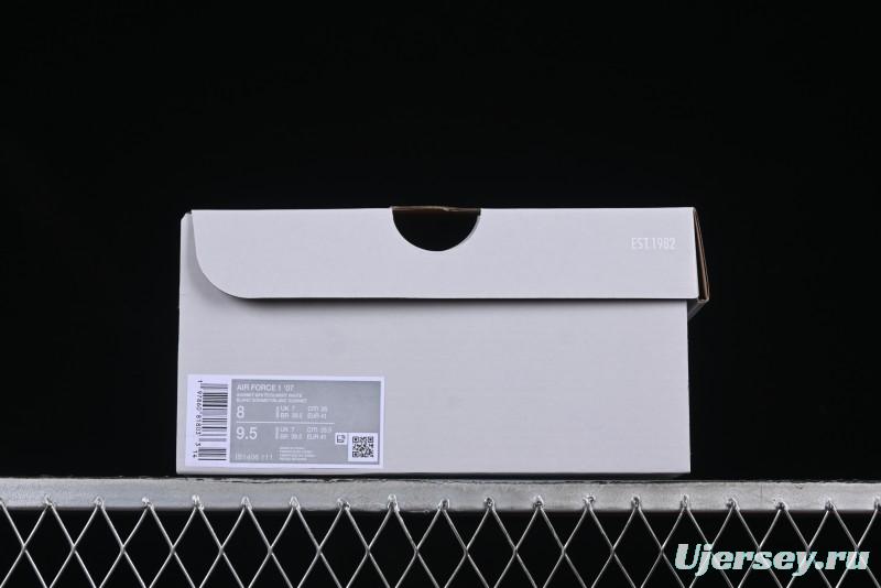 Nike Air Force 1'07 Low Casual Sneakers with Full-Length Air Cushion - IB1406-111