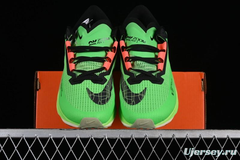 Nike Zoom Rival Fly 3 Lightweight Fabric Comfortable Cushioned Anti-Slip Low-Top Casual Running Shoes - DZ4775-304