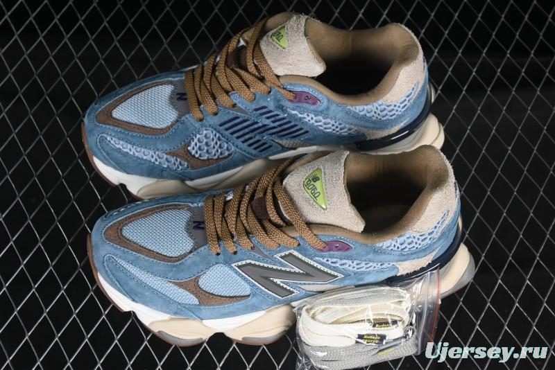 New Balance 9060 Retro Casual Running Sneakers with ABZORB Cushioning Technology - U9060BD1