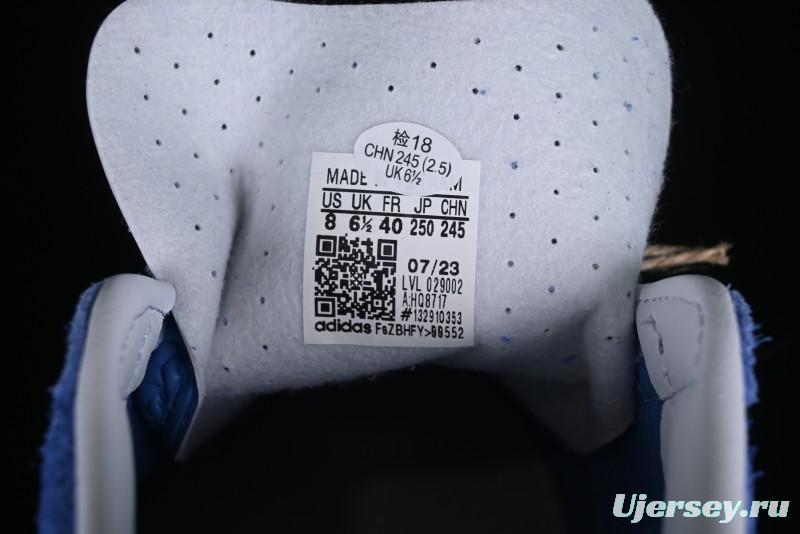 Adidas Originals Gazelle Indoor Retro Casual Slip-Resistant Wear-Resistant Low-Top Sneakers - HQ8717