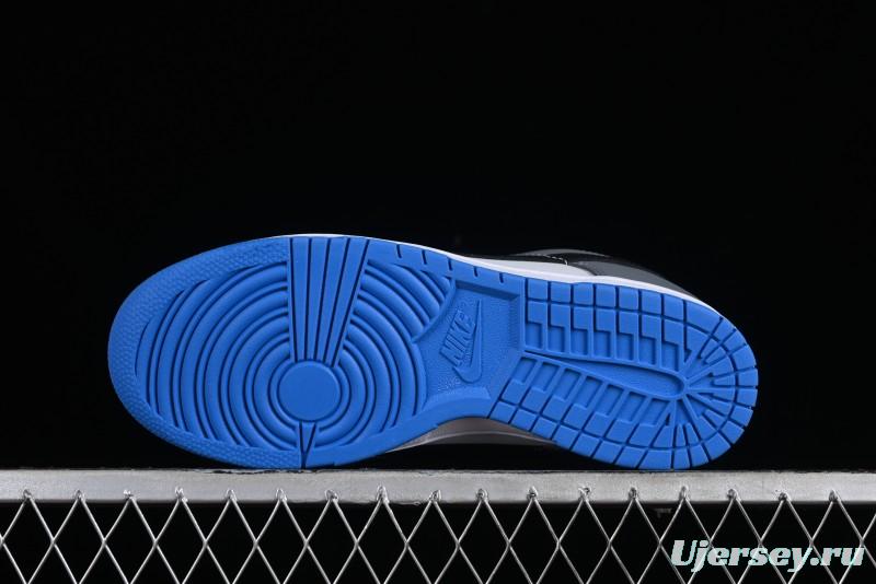 Nike Dunk Low SB Skateboarding Shoes in White Blue Grey - FB9109-001