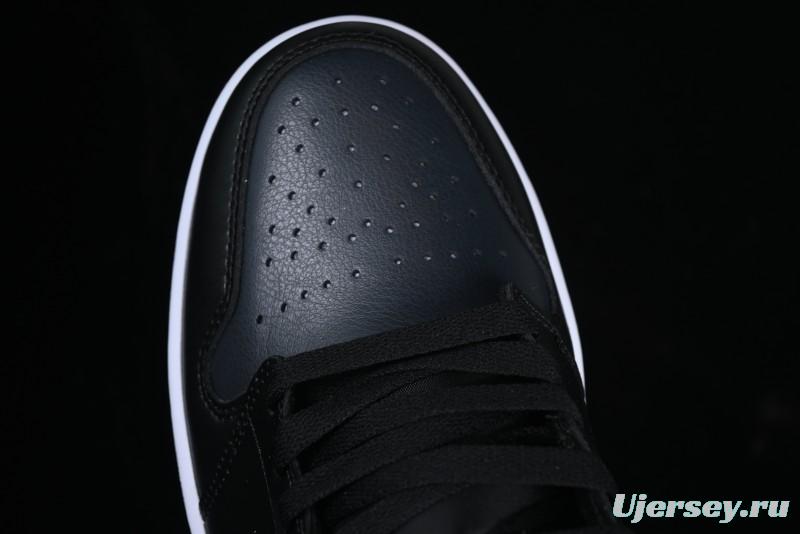 Nike Air Jordan 1 Mid AJ1 Basketball Shoes in Black White Gray - DQ8426-010