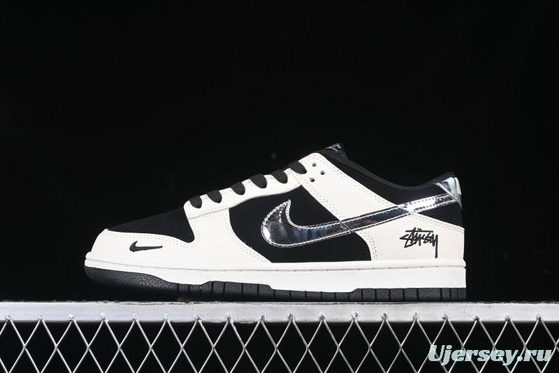 Nike SB Dunk Low Stussy Anniversary Edition Customized Low-Top Casual Skate Shoes - KK1333-015
