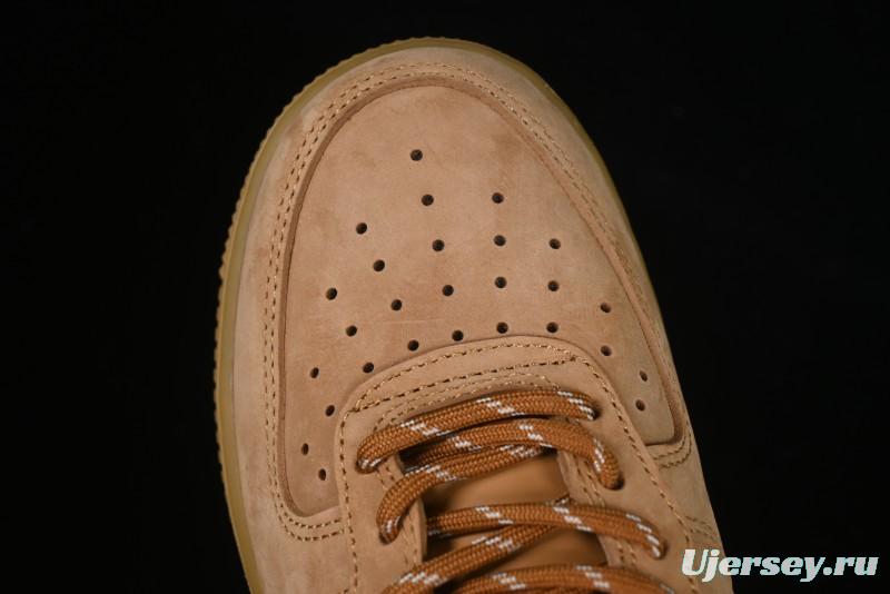 Nike Air Force 1 '07 WB Low-Top Sneakers with Full-Length Hexagonal Air Cushion - CJ9179-200