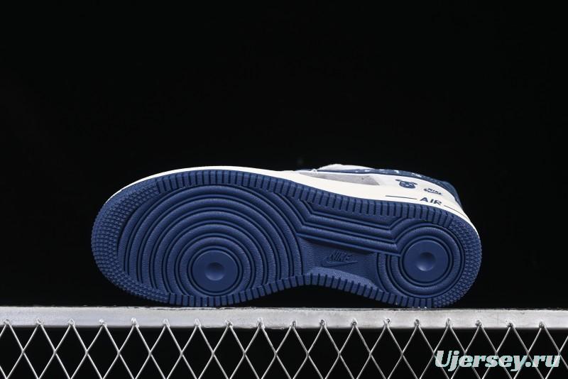 Nike Air Force 1 '07 Low Collaboration with Violent Bear - Snow Grey Pigskin Edition - KK1988-053