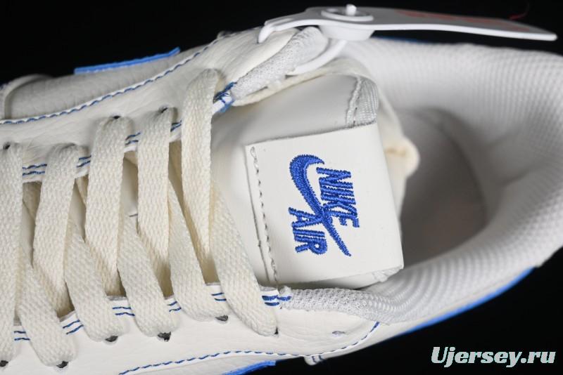 Nike Vlone x Air Force 1 '07 Low Collaboration Light Blue Casual Sneakers - AA5360-011