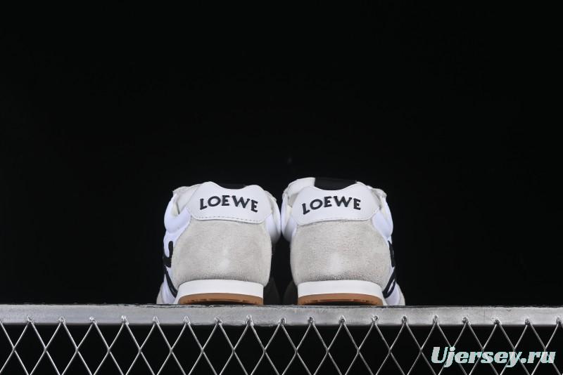 Loewe Ballet Runner 2.0 Sneakers Retro Style Low-Profile Casual Sports Shoes with Asymmetric Toe Design - Ballet Runner 2.0