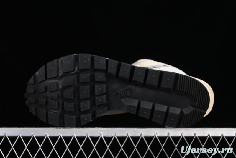 Nike Sacai VaporWaffle 3.0 Deconstructed Sneakers with Overlapping Swoosh and Dual Tongue - CV1363-101