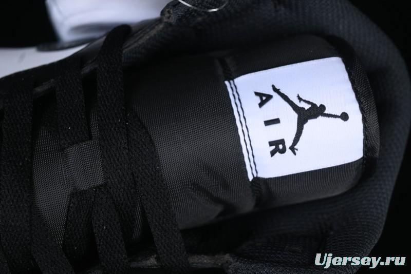 Nike Air Jordan 1 Mid AJ1 Basketball Shoes in Black White Gray - DQ8426-010