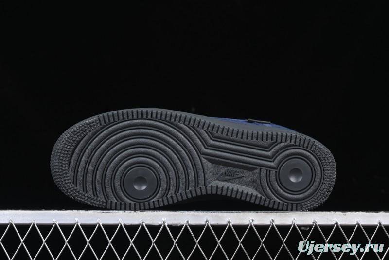 Nike Air Force 1 '07 Low Casual Sneakers in Light Blue with Full-Length Air Cushion - HQ3822-400