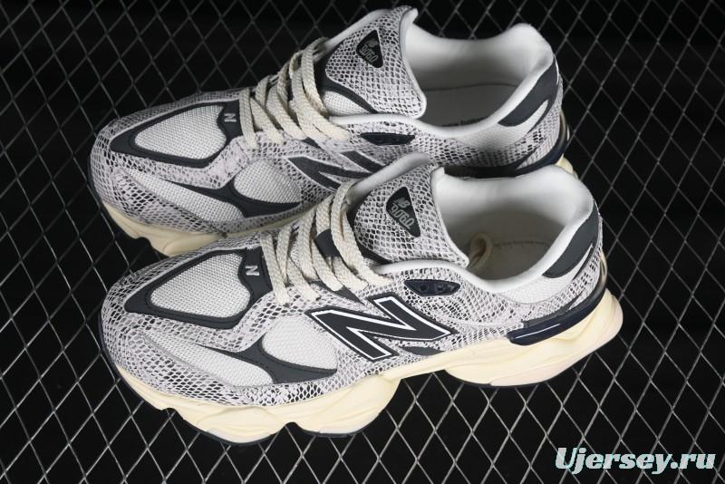 New Balance NB9060 Series Retro Casual Running Shoes with ABZORB Cushioning - U9060SNA