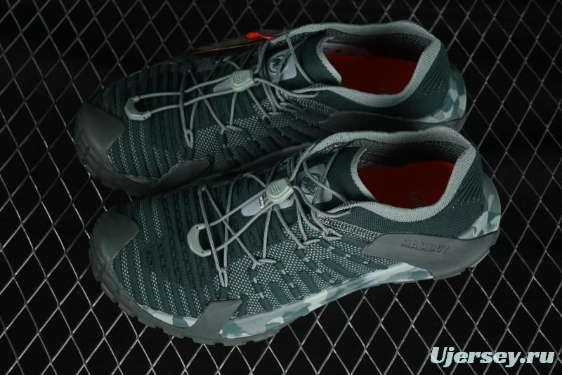 Mammut Hueco Knit II Low Hiking Shoes with Cushioning Anti-Slip and Abrasion-Resistant Design - 42808