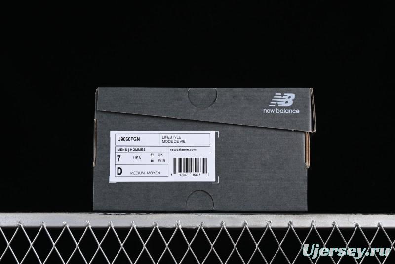 Joe Freshgoods x New Balance 9060 Retro Casual Running Sneakers with ABZORB Cushioning - U9060FGN