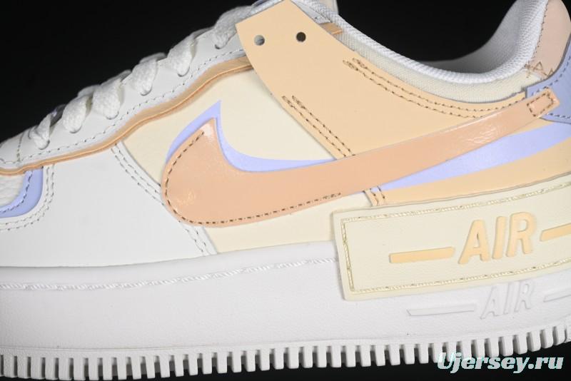 Nike Air Force 1 Shadow Lightweight Elevated Low-Top Sneakers - DZ1847-114