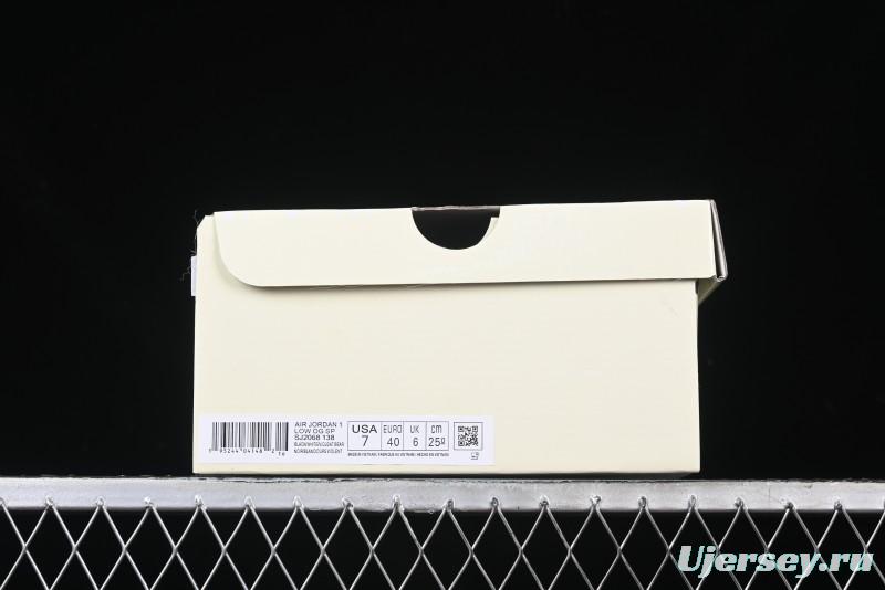 Nike Travis Scott x Fragment Design x Air Jordan 1 Low OG SP AJ1 Collaboration Sneakers - SJ2086-138