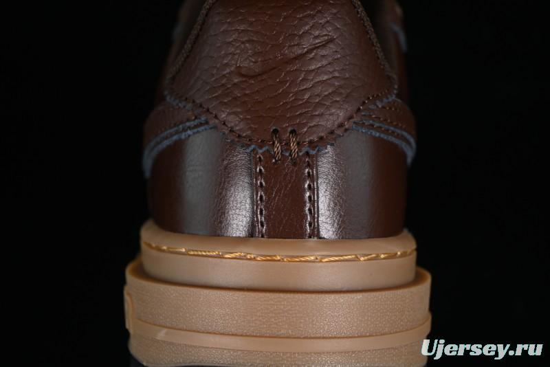 Nike Air Force 1 Low Luxe Casual Sneakers with Thick Sole and Waterproof Design - DM2451-200