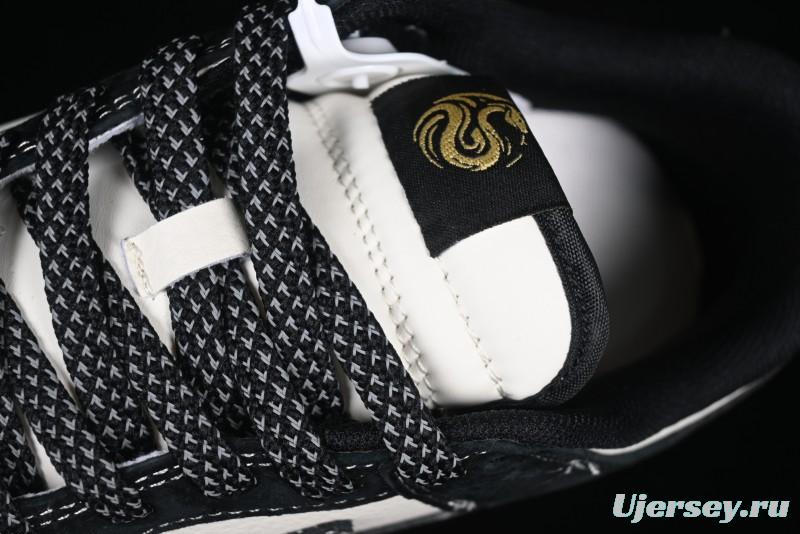 Nike SB Dunk Low The North Face Year of the Snake Black White Black Swoosh Anniversary Custom Low-Top Casual Sneakers - FC1688-210