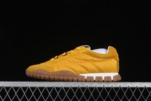 Miu Miu Suede Round Toe Lace-Up Women's Low-Top Casual Shoes - 99D4
