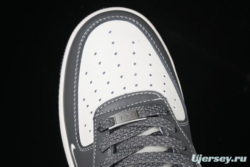 Nike Air Force 1 '07 Low Stussy Collaboration - Nebula Grey Low-Top Casual Sneakers - XZ3328-168